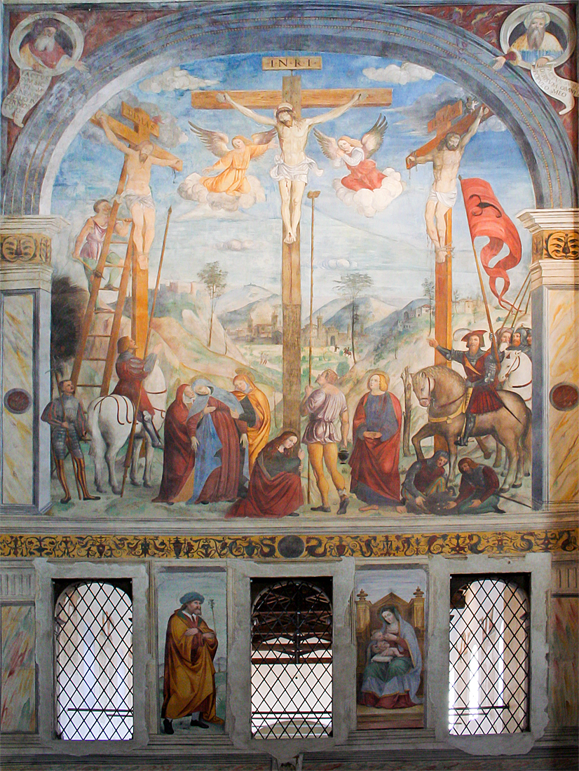 Fresko im Museum Santa Giulia