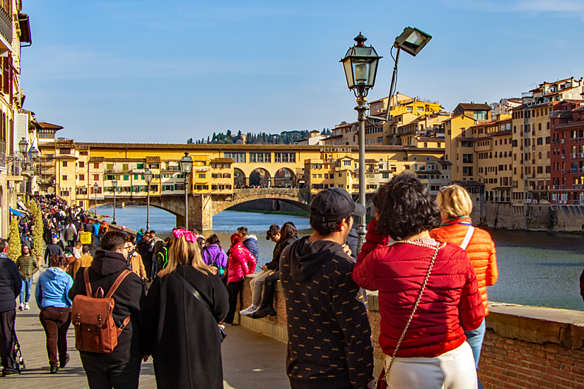 Ponte Vecchio über den Arno
