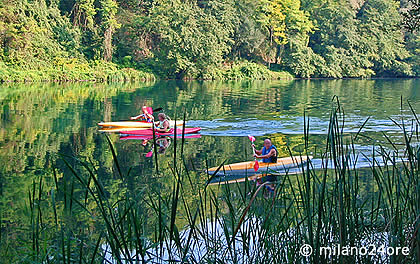 Naturpark Adda Nord Leonardo Da Vinci Und Der Fluss Adda